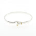 Hook And Eye Bracelet Sterling Silver and 18K Yellow Gold
