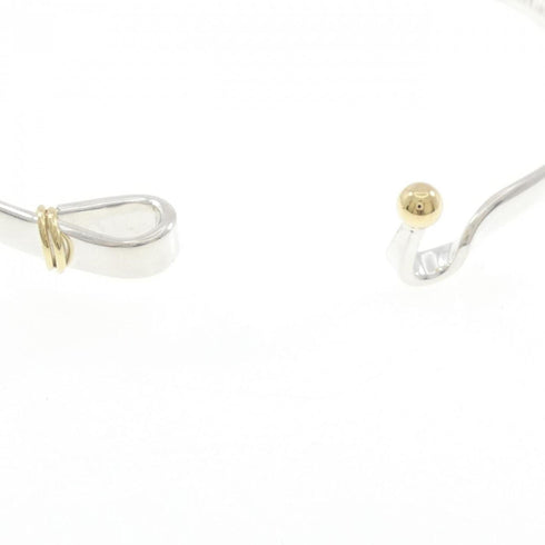 Hook And Eye Bracelet Sterling Silver and 18K Yellow Gold