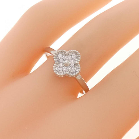 Sweet Alhambra Ring 18K White Gold