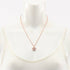 Kika Orb Pendant Necklace Gold and Rhinestone