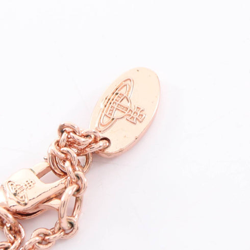 Kika Orb Pendant Necklace Gold and Rhinestone