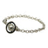 Orb Bracelet Metal With Rhinestone