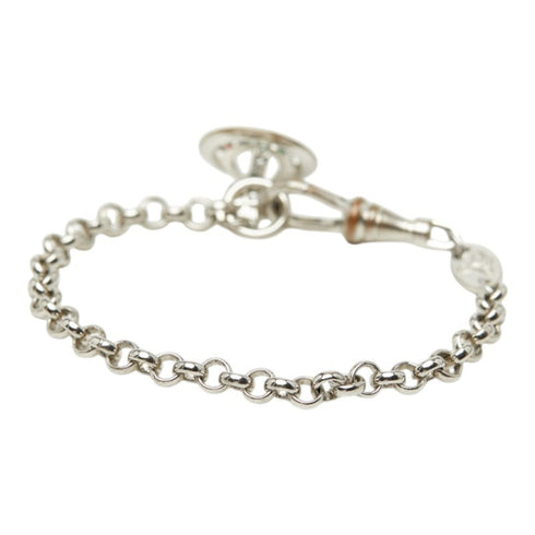 Orb Bracelet Metal With Rhinestone