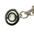 Orb Bracelet Metal With Rhinestone