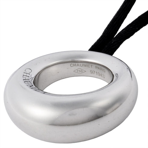 Annaud Pendant Necklace 18K White Gold with Diamonds