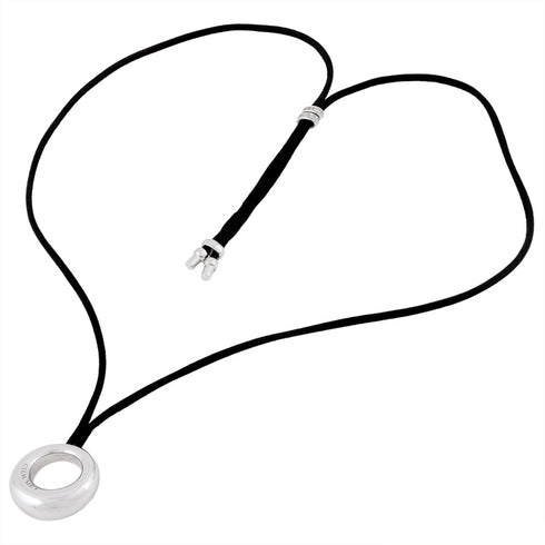 Annaud Pendant Necklace 18K White Gold with Diamonds