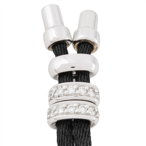 Annaud Pendant Necklace 18K White Gold with Diamonds