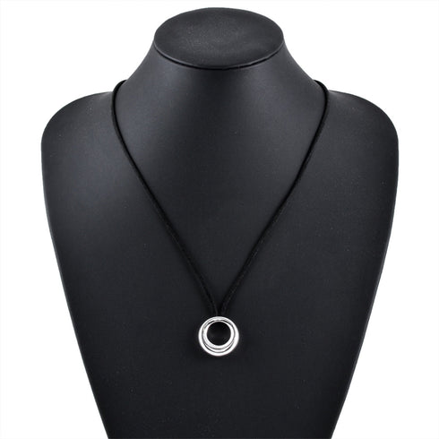 Annaud Pendant Necklace 18K White Gold with Diamonds