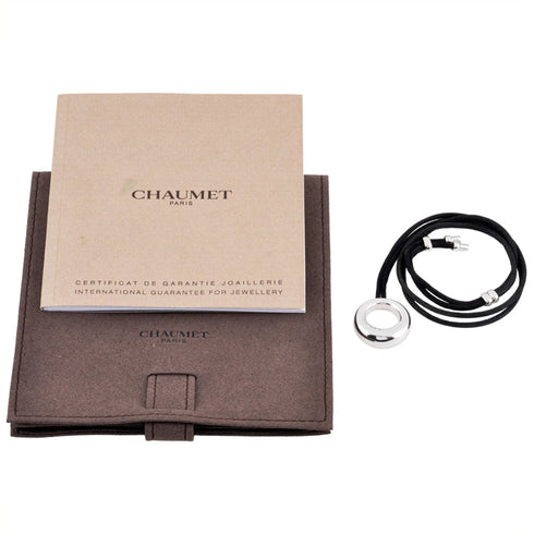 Annaud Pendant Necklace 18K White Gold with Diamonds