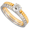 Ring 18K White Gold and 18K Yellow Gold