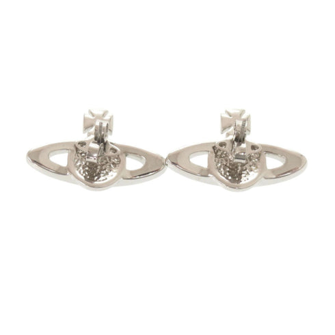 Rhinestone Earrings Brass and Rhinestone