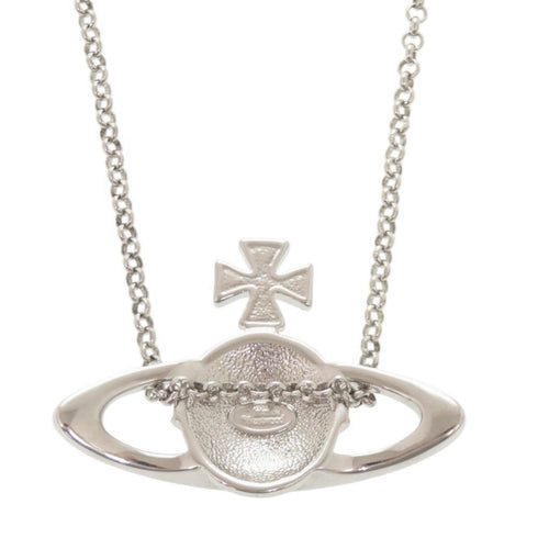 Pendant Necklace Rhinestone Silver