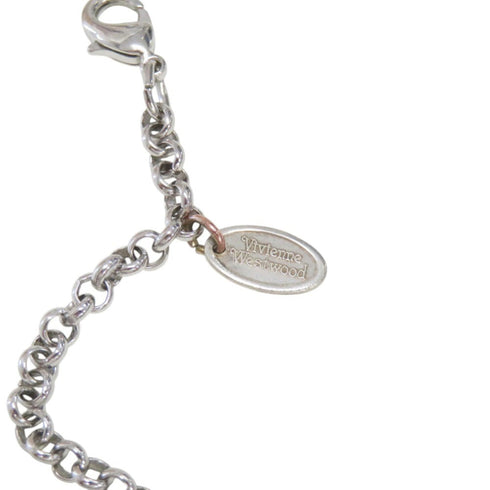 Pendant Necklace Rhinestone Silver