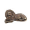 Lion Motif Brooch Metal Gold