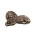 Lion Motif Brooch Metal Gold