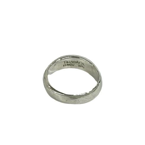 Vintage Knife Edge Ring Sterling Silver