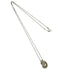 Pendant Necklace Sterling Silver and 18K Yellow Gold