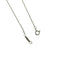 Pendant Necklace Sterling Silver and 18K Yellow Gold