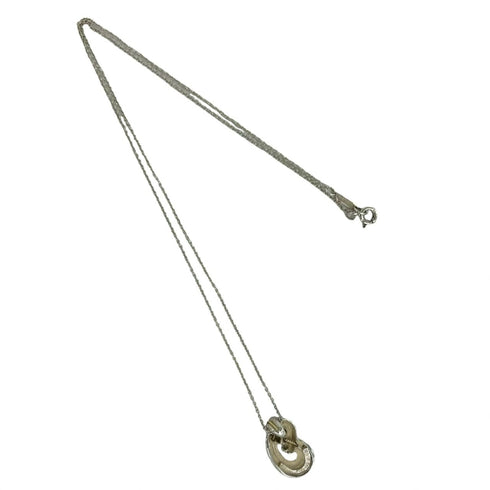 Pendant Necklace Sterling Silver and 18K Yellow Gold