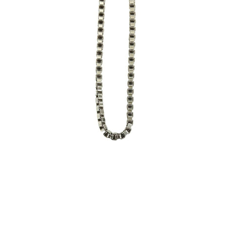 Venetian Pendant Necklace Sterling Silver