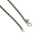 Venetian Pendant Necklace Sterling Silver