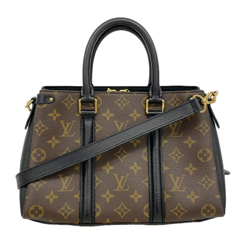 Soufflot Tote Monogram Canvas with Leather BB