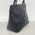 Medallion Tote Quilted Caviar