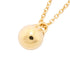 Hardware Ball Pendant Necklace 18K Yellow Gold