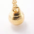 Hardware Ball Pendant Necklace 18K Yellow Gold