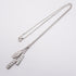 1837 Element Triple Tag Pendant Necklace Sterling Silver