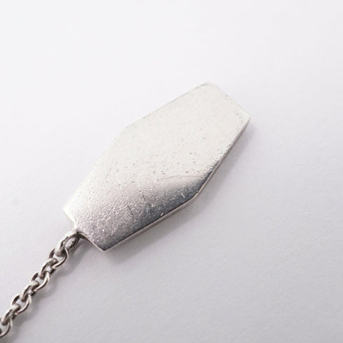 1837 Element Triple Tag Pendant Necklace Sterling Silver