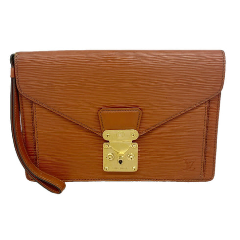 Dragonne Pochette Epi Leather