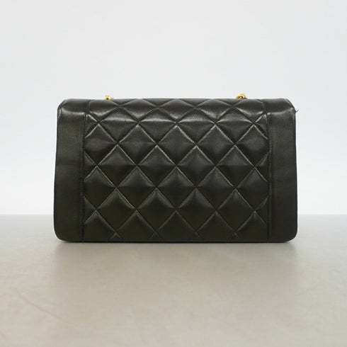 Vintage Diana Flap Bag Quilted Lambskin Medium