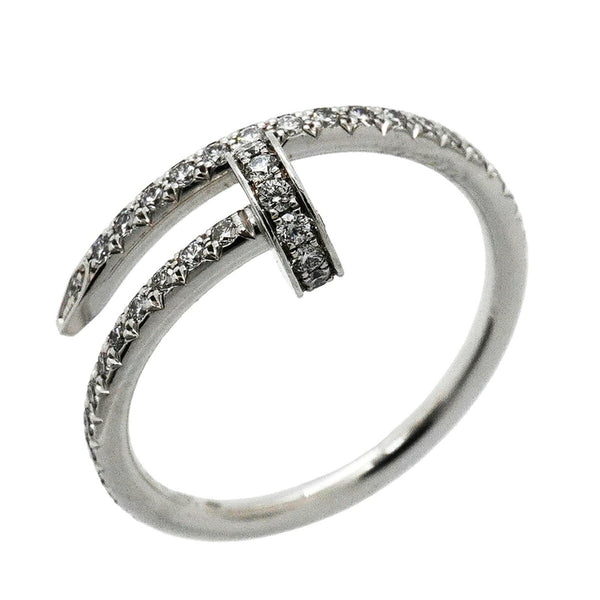 Juste un Clou Ring 18K White Gold with Diamond