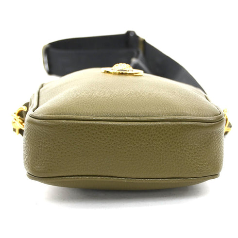 Medusa Front Pocket Camera Bag Leather Small