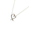 Loving Heart Pendant Necklace Sterling Silver