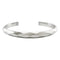 Facette Bangle 18K White Gold Bracelet