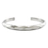 Facette Bangle 18K White Gold Bracelet