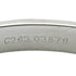 Facette Bangle 18K White Gold Bracelet