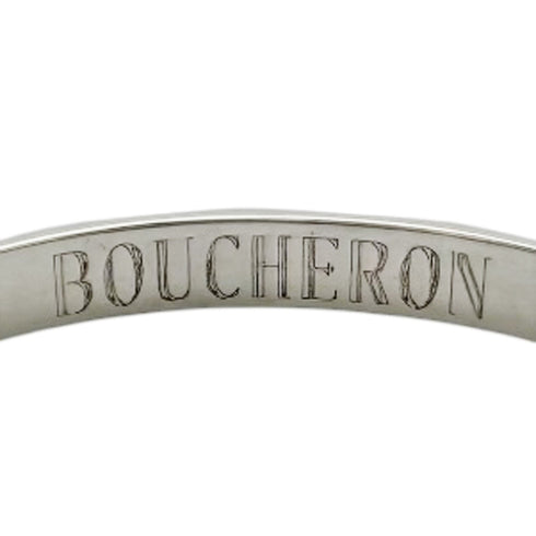 Facette Bangle 18K White Gold Bracelet