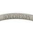 Facette Bangle 18K White Gold Bracelet