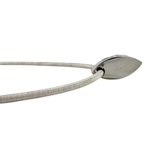 Pendant Necklace 18K White Gold