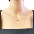 Attrape-Moi Pendant Necklace 18K White Gold with Amethyst and Diamond