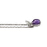 Attrape-Moi Pendant Necklace 18K White Gold with Amethyst and Diamond