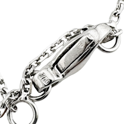 Attrape-Moi Pendant Necklace 18K White Gold with Amethyst and Diamond