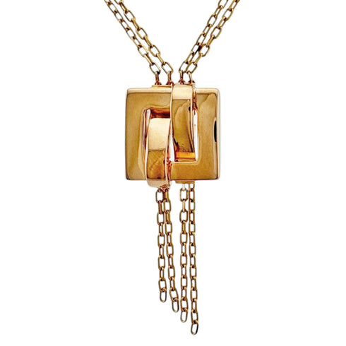 Pendant Necklace 18K Rose Gold
