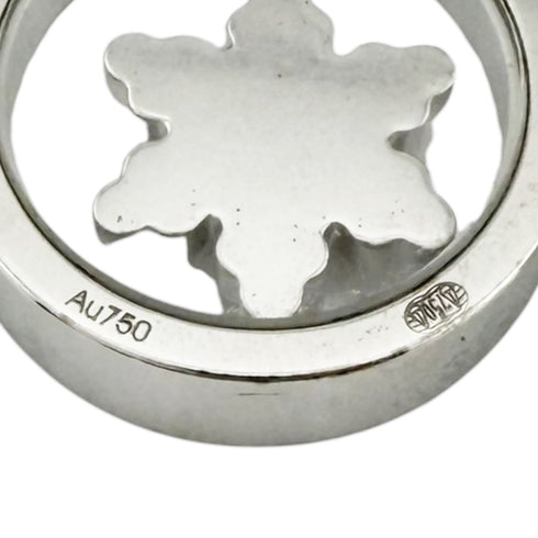 Happy Snowflake Bracelet 18K White Gold and Diamond