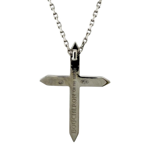 Pendant Necklace 18K White Gold