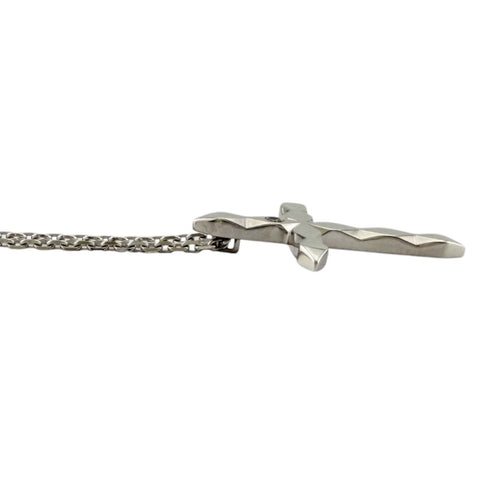 Pendant Necklace 18K White Gold