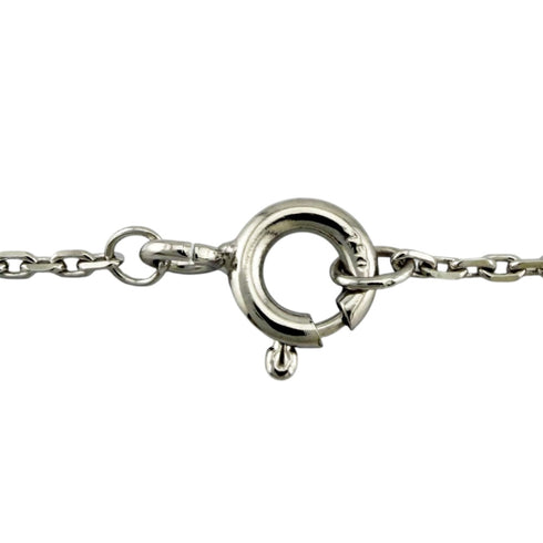Pendant Necklace 18K White Gold